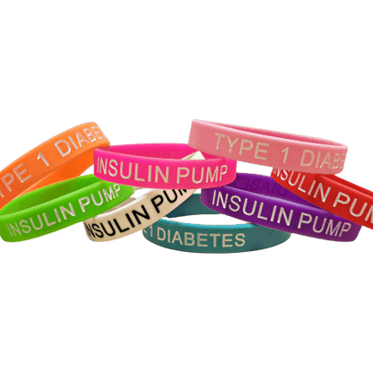Type 1 Medical Alert wristbands - Adult