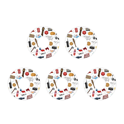 Libre 2 patterned patches (pack of 3)