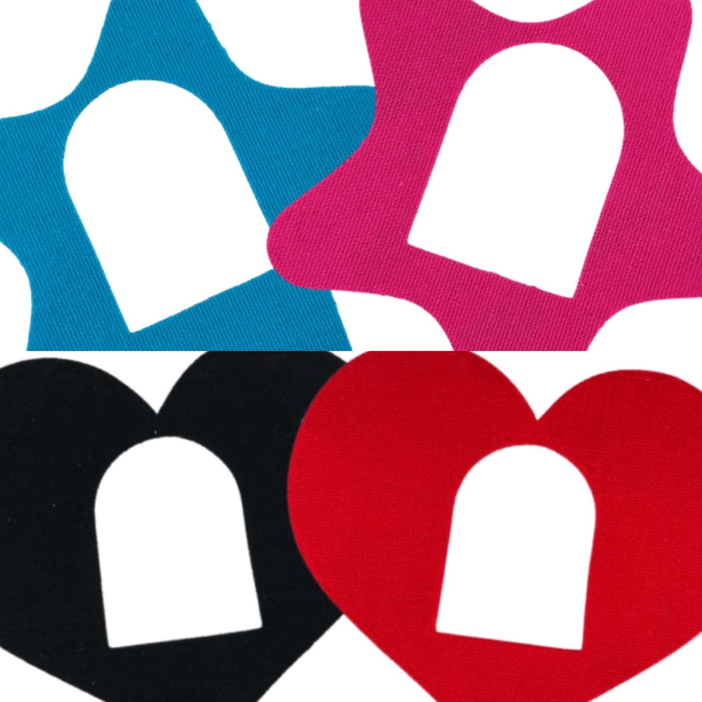 Shaped patches - Omnipod - pack of 3