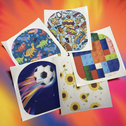 Patterned patches - Omnipod - Pack of 3