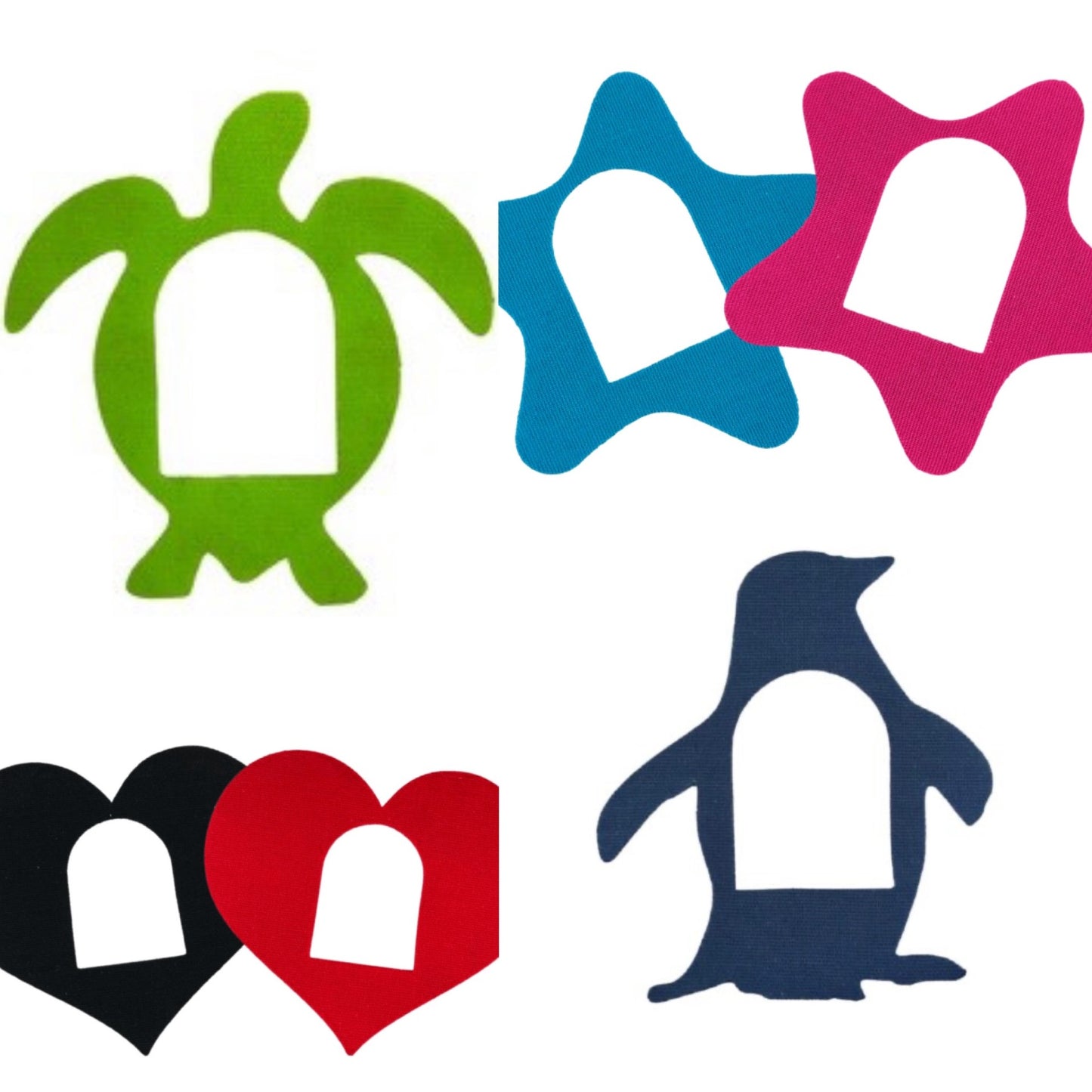 Shaped patches - Omnipod - pack of 3