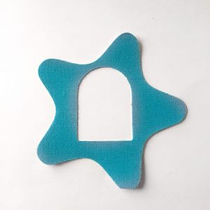 Shaped patches - Omnipod - pack of 3