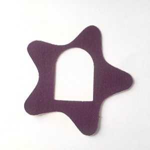 Shaped patches - Omnipod - pack of 3