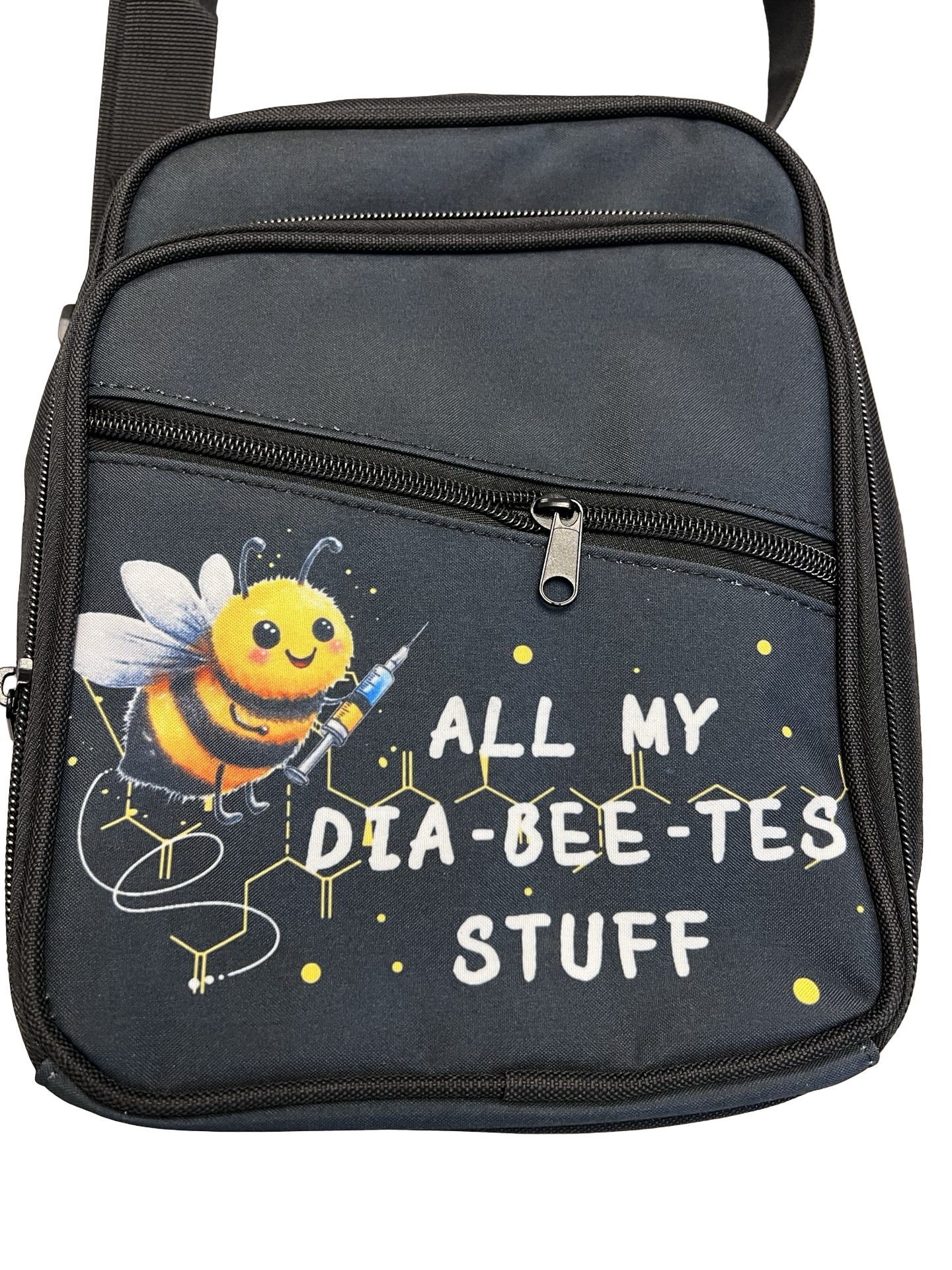 Cross Body Bags - Insulated front storage pocket