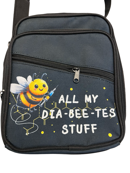 Cross Body Bags - Insulated front storage pocket