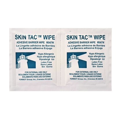 Skin Tac Adhesive wipes - Box of 50 wipes
