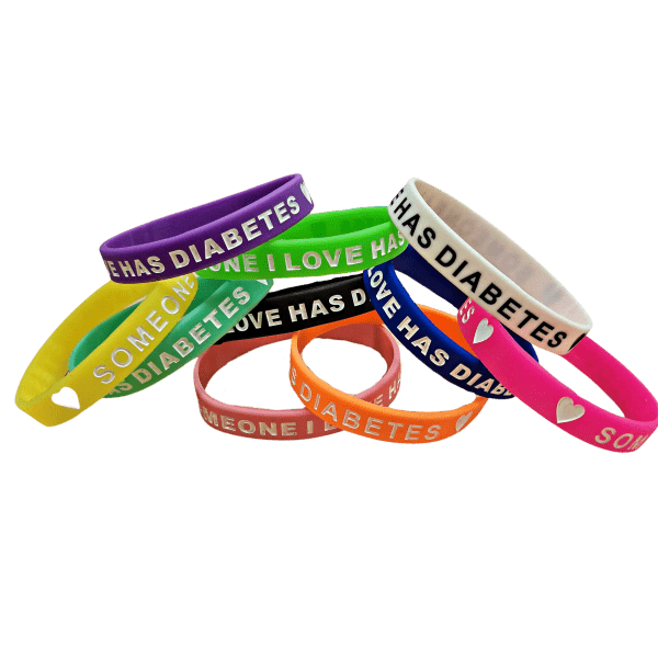 Type 1 Medical Alert wristbands - Adult