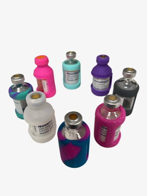 Insulin vial protectors