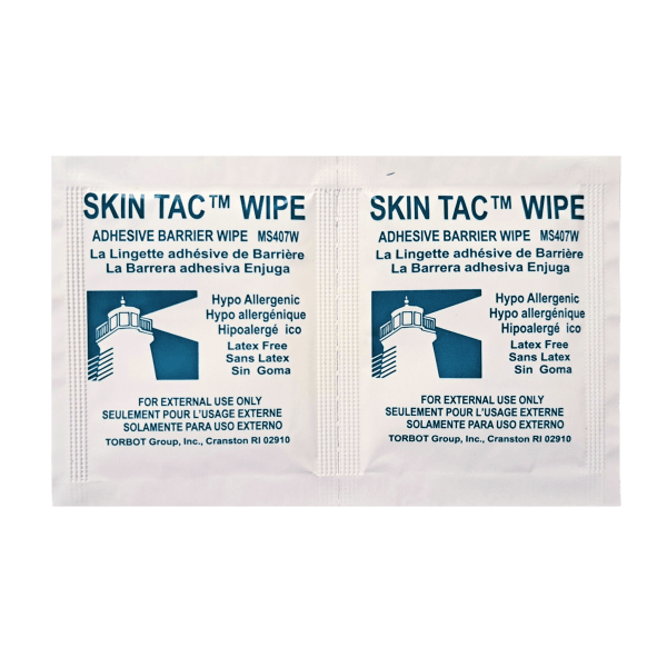 Skin Tac Adhesive Barrier Wipes